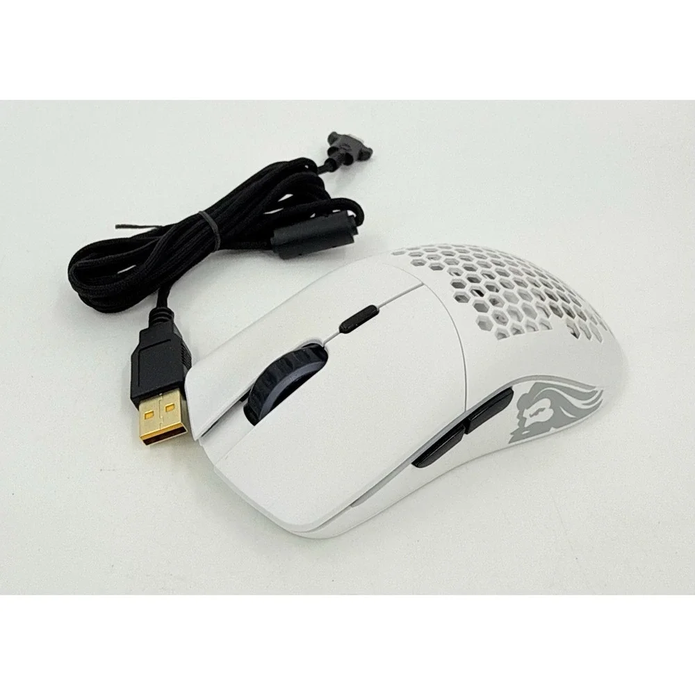 Glorious PC Gaming Race Model O Wireless Gaming Mouse - White **NO DONGLE**